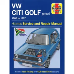 VW Citi Golf Benziner Südafrika Edition 1983-1997 Reparaturanleitung Haynes