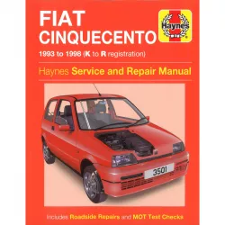 Fiat Cinquecento 1993-1998 Benzin Motor 899cc 1108cc Reparaturanleitung Haynes