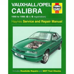 Opel Calibra Vauxhall 1990-1998 4-Zylinder 1998cc Reparaturanleitung Haynes