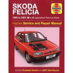 Skoda Felicia 1995-2001 1289/1598/1896cc Benzin Diesel Reparaturanleitung Haynes