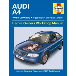 Audi A4 (4-Zylinder) 1995-2000 Benzin Petrol Diesel Reparaturanleitung Haynes