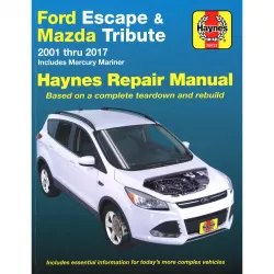 Ford Escape Mazda Tribute Mercury Mariner 2001-2017 Reparaturanleitung Haynes