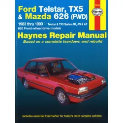Ford Telstar TX5 Mazda 626 FWD 1983-1990 Reparaturanleitung Haynes