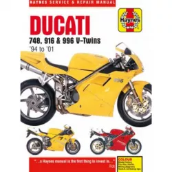 Ducati Motorrad 748, 916 und 996 V-Twins (1994-2001) Reparaturanleitung Haynes