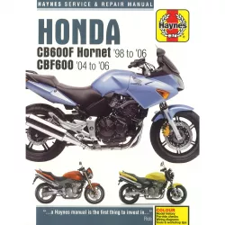 Honda Motorrad CB600F Hornet und CBF600 (1998-2006) Reparaturanleitung Haynes