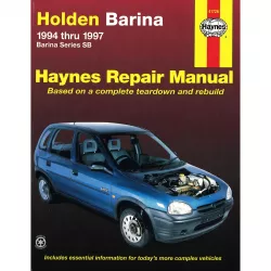 Holden Barina 1994-1997 Barina Series SB C12NZ Opel Reparaturanleitung Haynes