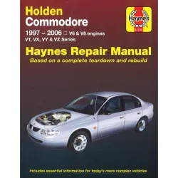 Holden Commodore V6 V8 1997-2006 Reparaturanleitung Werkstatthandbuch Haynes