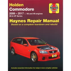 Holden Commodore (2006-2017) V6 V8 VE VF Series Opel Reparaturanleitung Haynes