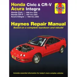 Honda Civic CR-V Acura Integra 1994-2001 Reparaturanleitung Haynes