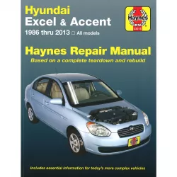 Hyundai Excel Accent 1986-2013 USA US Kanada Import Reparaturanleitung Haynes
