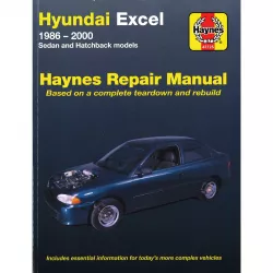 Hyundai Excel 1986-2000 Limousine Fließheck EFI 1,5 L. Reparaturanleitung Haynes