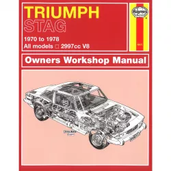 Triumph Stag 1970-1978 alle Modelle 2997cc V8 Reparaturanleitung Haynes