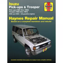 Isuzu Pick-Ups Trooper 2WD 4WD 1981-1993 Reparaturanleitung Haynes