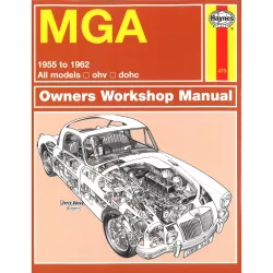 MGA 1955-1962 OHV DOHC (alle Modelle) Reparaturanleitung Haynes