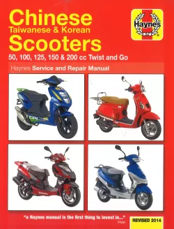 China Taiwan Südkorea Scooter 50cc-200cc (2004-2014) Reparaturanleitung Haynes
