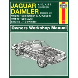 Jaguar Daimler XJ12 XJS Sovereign 1972-1988 Oldtimer Reparaturanleitung Haynes