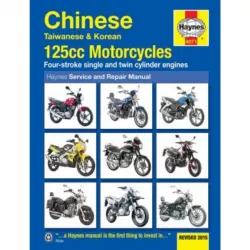 Chinesische Taiwanesische und Koreanische 125cc Motorräder Reparaturanleitung