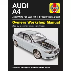 Audi A4 01.2005-02.2008 Benzin Diesel Avant B7 4-Zyl. Reparaturanleitung Haynes