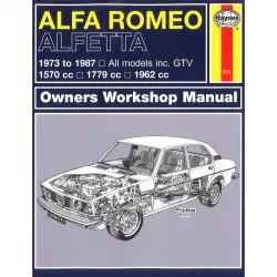 Alfa Romeo Alfetta 1973-1987 1570cc 1779cc 1962cc Reparaturanleitung Haynes