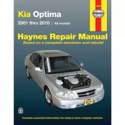 Kia Optima 2001-2010 Magentis Lotze K5 R4 V6 Limousine Reparaturanleitung Haynes