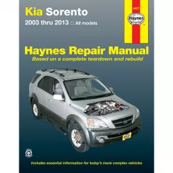 Kia Sorento 2003-2013 SUV Offroad Kombi 4./6.-Zylinder Reparaturanleitung Haynes
