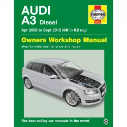 Audi A3 04.2008-09.2012 Diesel Reparaturanleitung Haynes
