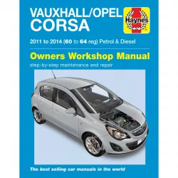 Opel Corsa Vauxhall 2011-2014 Benzin Diesel  Reparaturanleitung Haynes