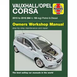 Opel Corsa Vauxhall 2015-2018 Benzin Diesel Reparaturanleitung Haynes