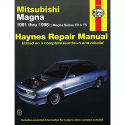 Mitsubishi Magna Series TR TS 1991-1996 US Import Reparaturanleitung Haynes