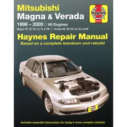 Mitsubishi Magna Verada 1996-2005 V6 Motor US Import Reparaturanleitung Haynes