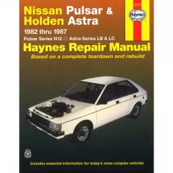 Nissan Pulsar Holden Astra 1982-1987 Reparaturanleitung Werkstatthandbuch Haynes