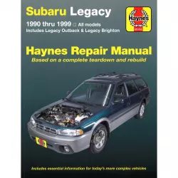 Subaru Legacy 1990-1999 Outback Brighton Import Reparaturanleitung Haynes