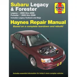 Subaru Legacy Forester 2000-2009 Reparaturanleitung Haynes