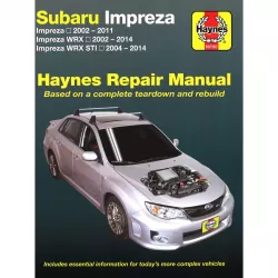 Subaru Impreza 2002-2014 WRX STI Reparaturanleitung Haynes