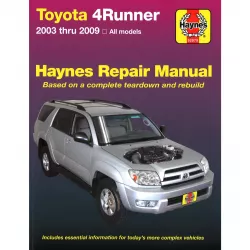 Toyota 4Runner 2003-2009 Reparaturanleitung Werkstatthandbuch Haynes