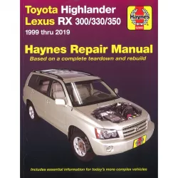 Toyota Highlander Lexus RX 300 330 350 1999-2019 Reparaturanleitung Haynes