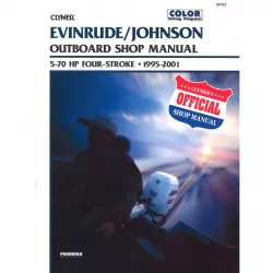 Evinrude Johnson 4-Takt Außenborder 5-70 PS 1995-2001 Reparaturanleitung Clymer
