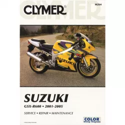 Suzuki GSX-R600 (2001-2005) Reparaturanleitung Clymer
