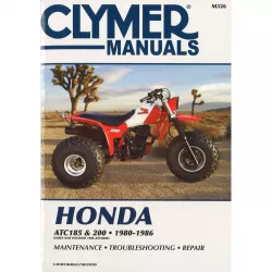 Honda ATC185 200 (1980-1986) Quad Reparaturanleitung Clymer