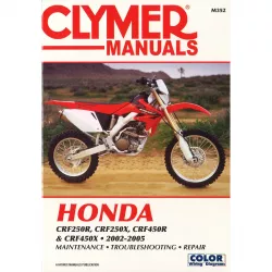 Honda CRF250R CRF250X CRF450R CRF450X (2002-2005) Reparaturanleitung Clymer
