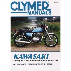 Kawasaki KZ400 KZ/440 EN450 EN500 (1974-1995) Reparaturanleitung Clymer