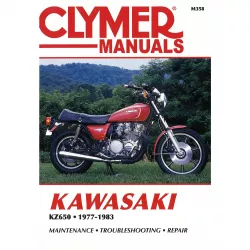 Kawasaki KZ650 (1977-1983) Reparaturanleitung Clymer