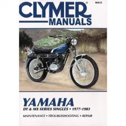 Yamaha DT MX Series Singles (1977-1983) Reparaturanleitung Clymer