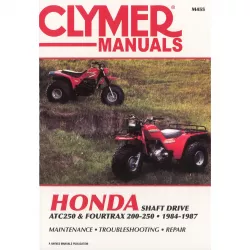 Honda Shaft Drive ATC250 Fourtrax 200-250 1984-87 Quad Reparaturanleitung Clymer