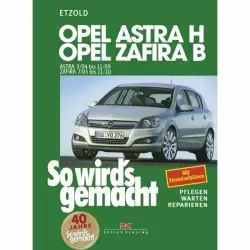 Opel Astra H (04-09) Zafira B (05-10) So wird's gemacht - Reparaturanleitung