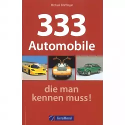 333 Automobile die man kennen muss! Broschüre GeraMond