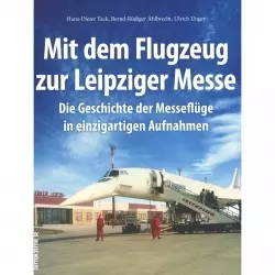 Mit dem Flugzeug zur Leipziger Messe Katalog Broschüre