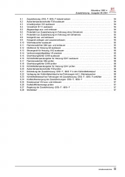 SEAT Alhambra Typ 7V 1995-2010 Standheizung Zusatzheizung Reparaturanleitung PDF