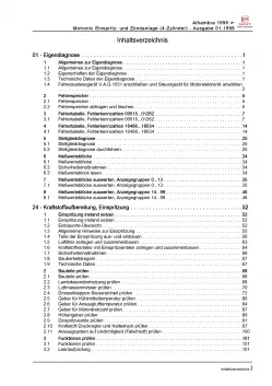 SEAT Alhambra (95-10) Benzin Einspritz- Zündanlage 150 PS Reparaturanleitung PDF