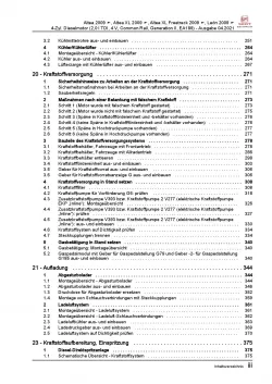 SEAT Altea 5P1 (04-15) 4-Zyl. Dieselmotor TDI 140-170 PS Reparaturanleitung PDF